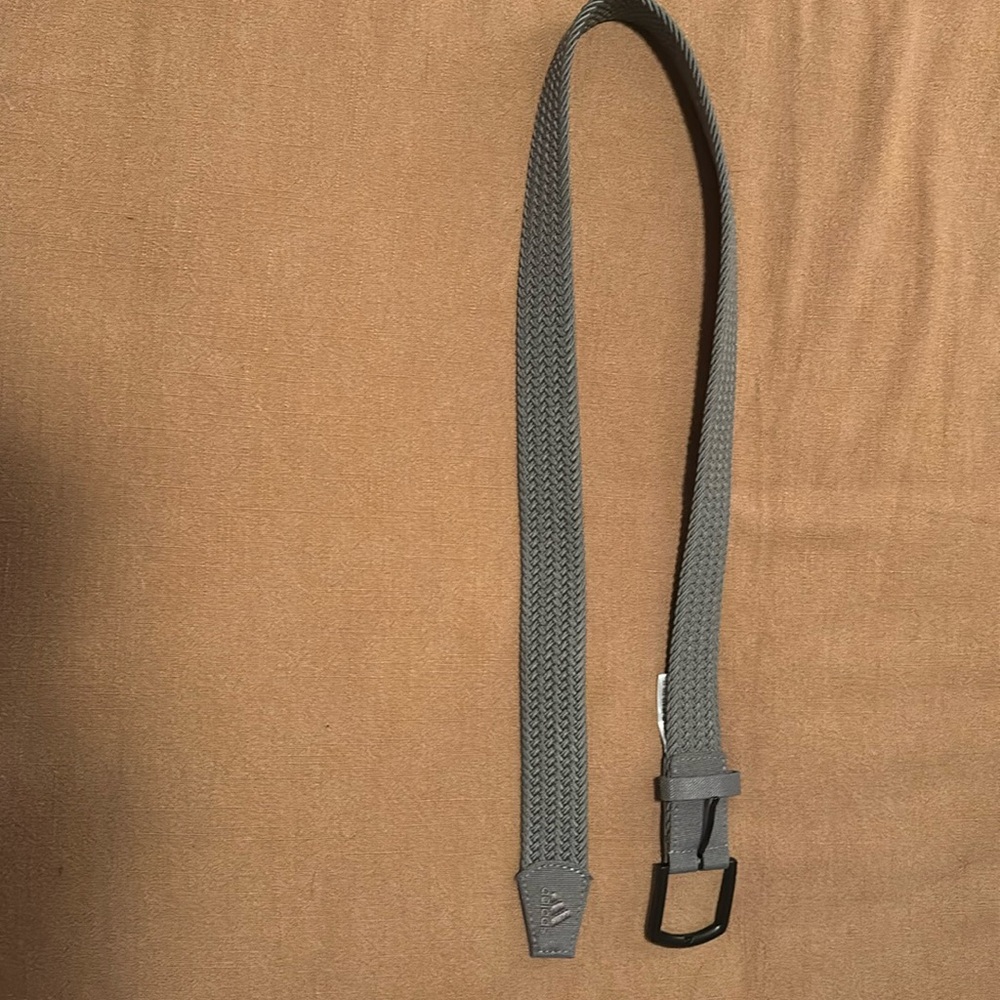 Adidas grey golf belt